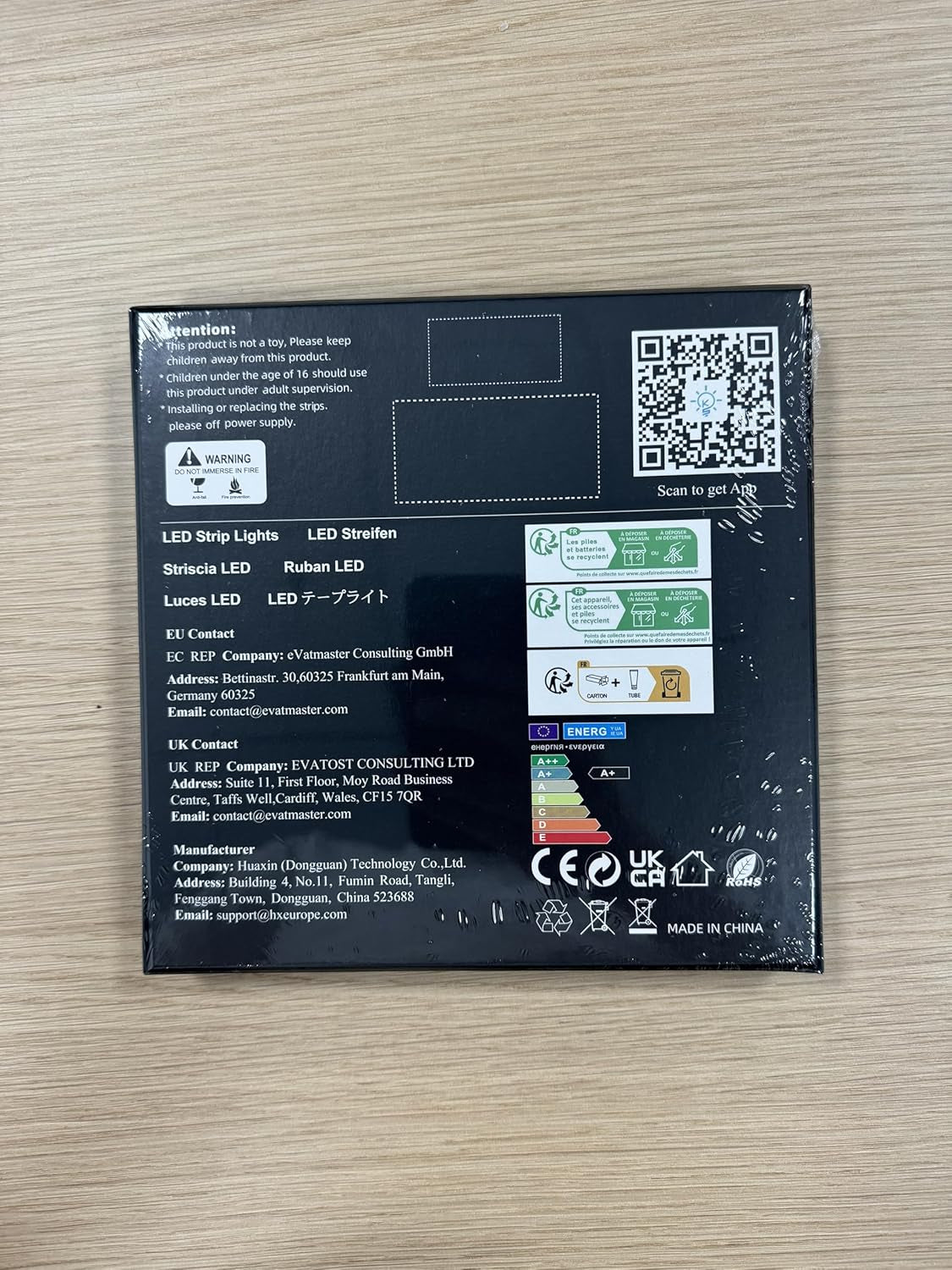 32.8Ft LED Strip Lights, RGB LED Smart Music Sync Color Changing LED Lights Strips with Remote LED Lights for Bedroom, Room, TV, Party