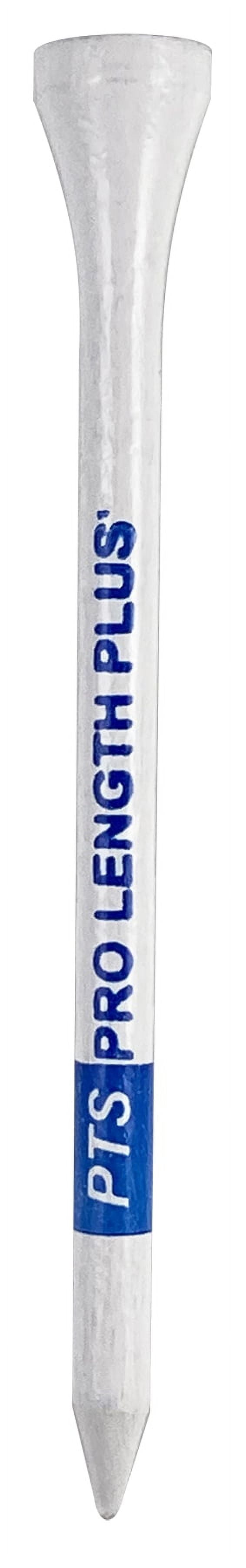 Elevate Your Game with 135 Count of 3.25" Blue on White Professional Golf Tees