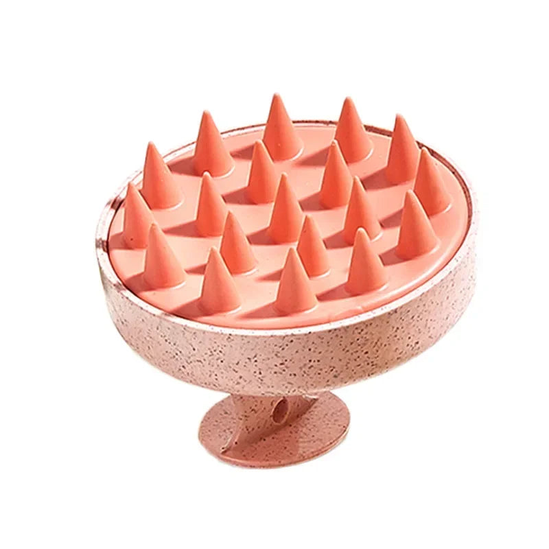Soft Silicone Head Scalp Massage Comb Shampoo Brush Hair Washing Comb Bath Shower Brush Hair Salon Hairdressing Tool